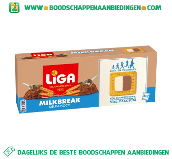 Milkbreak melk chocolade aanbieding