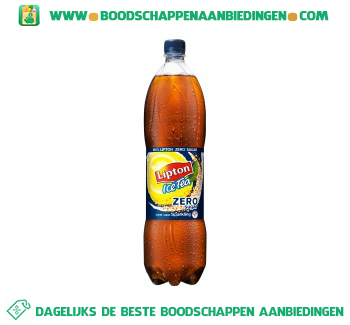 Lipton Ice Tea Zero Sparkling aanbieding