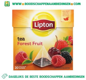 Lipton Thee forest fruit aanbieding