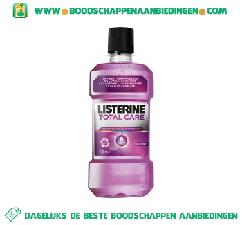 Listerine Mondwater total care aanbieding