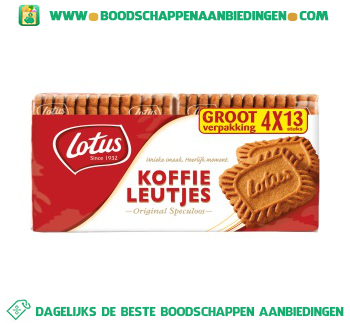 Lotus Koffieleutjes multi groot aanbieding