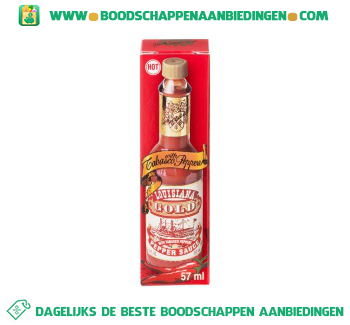 Tabasco red pepper sauce aanbieding