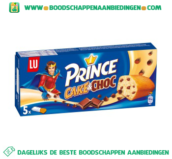 Lu Prince cake & choc aanbieding