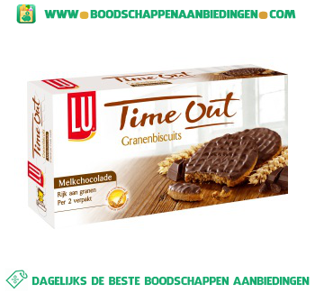 Time out biscuit chocolade aanbieding