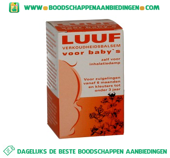 Luuf Verkoudheid balm baby oranje aanbieding