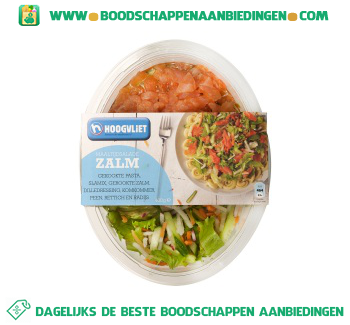 Maaltijdsalade zalm aanbieding