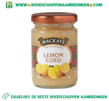 Lemon curd aanbieding