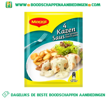 Maggi 4 kazen saus aanbieding