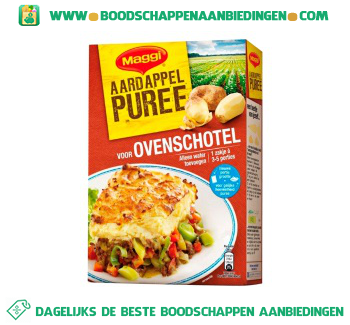 Aardappelpuree ovenschotel aanbieding