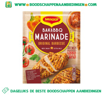 Bak&bbq marinade original aanbieding