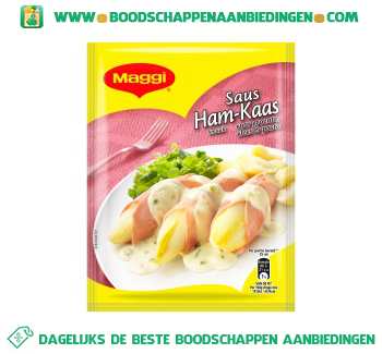 Ham kaassaus aanbieding