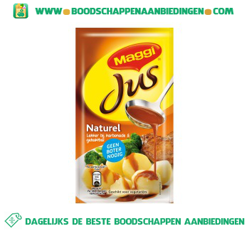 Maggi Jus naturel aanbieding