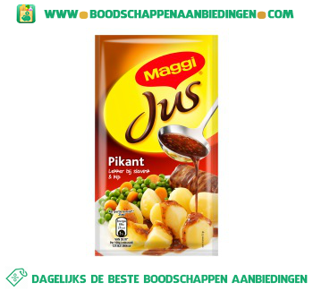 Maggi Jus pikant aanbieding