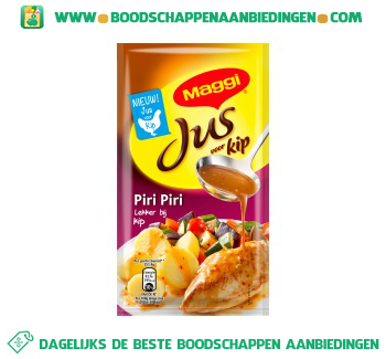 Maggi Jus voor kip piri piri aanbieding