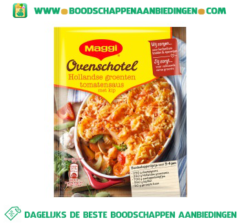 Maggi Ovenschotel tomatensaus kip aanbieding