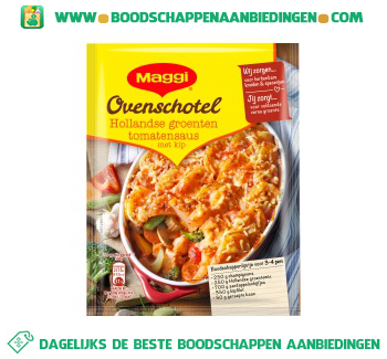 Ovenschotel tomatensaus kip aanbieding