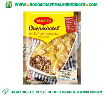 Ovenschotel witlof crèmesaus aanbieding