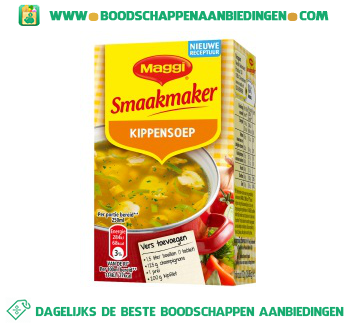 Maggi Smaakmaker kippensoep aanbieding