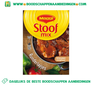 Maggi Stoofmix voor runderlapjes aanbieding