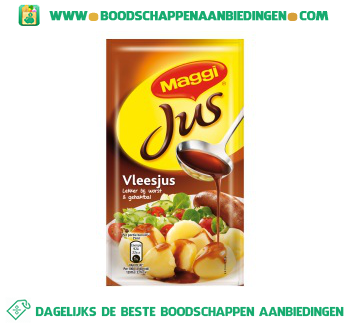 Vleesjus aanbieding