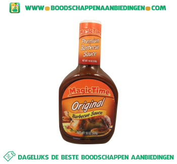 BBQ sauce original aanbieding