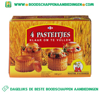 Maitre Patissier Pasteitjes aanbieding