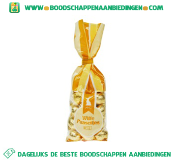 Chocolade eitjes wit aanbieding