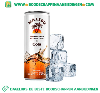 Malibu Cola aanbieding