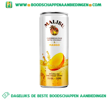 Malibu Mango aanbieding