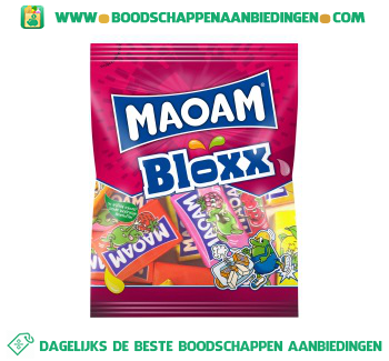 Maoam Bloxx aanbieding