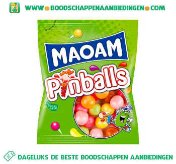 Maoam Pinballs aanbieding