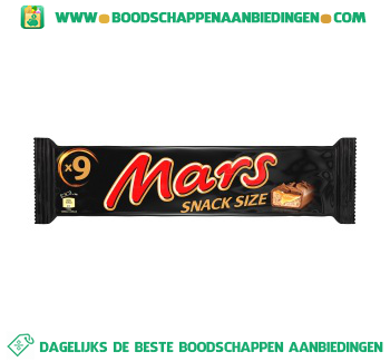 Mars 9-pak aanbieding