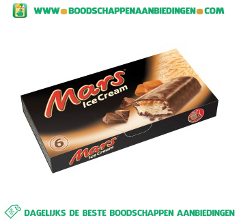 Mars Ice cream aanbieding