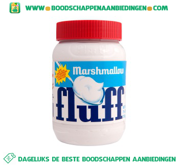 Marshmallow fluff aanbieding