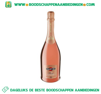 Martini Rose sparkling aanbieding