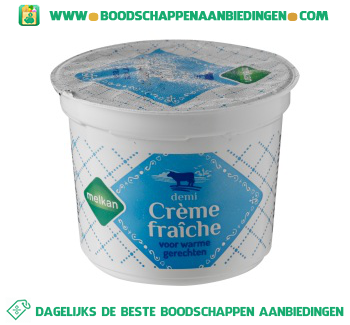 Demi crème fraîche aanbieding