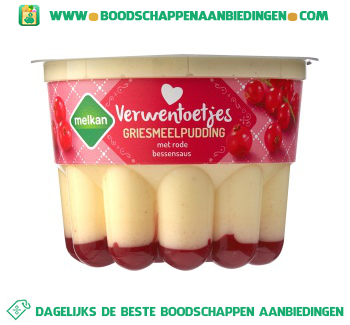 Griesmeel pudding aanbieding