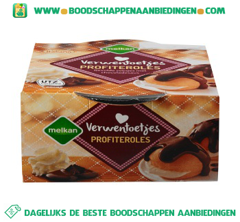 Melkan Profiteroles aanbieding