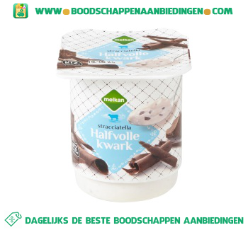 Stracciatella kwark aanbieding