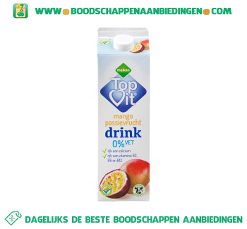 Topvit mango passievrucht drink aanbieding