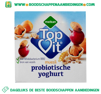 Topvit yoghurt muesli 4-pak aanbieding