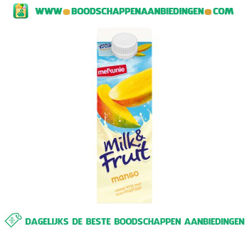 Milk & Fruit mango aanbieding