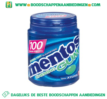 Mentos Chewing gum breeze mint aanbieding