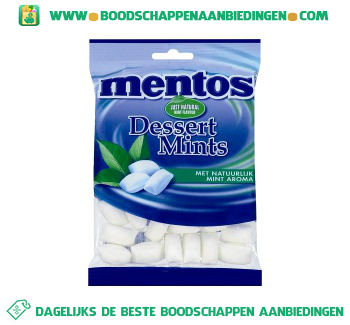 Dessert mints aanbieding