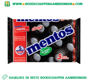 Mentos Drop aanbieding