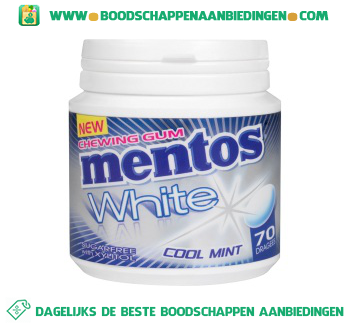 Gum white cool mint aanbieding