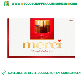 Merci Finest selection assorti luxe geschenkdoos aanbieding