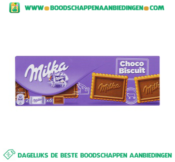 Milka Choco biscuit aanbieding