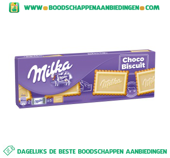 Choco biscuit wit aanbieding