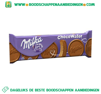 Milka Choco wafel melk aanbieding